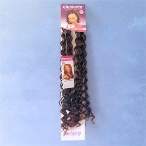 3x Elements Heat FRENCH DEEP BULK Hair 20" T1b30